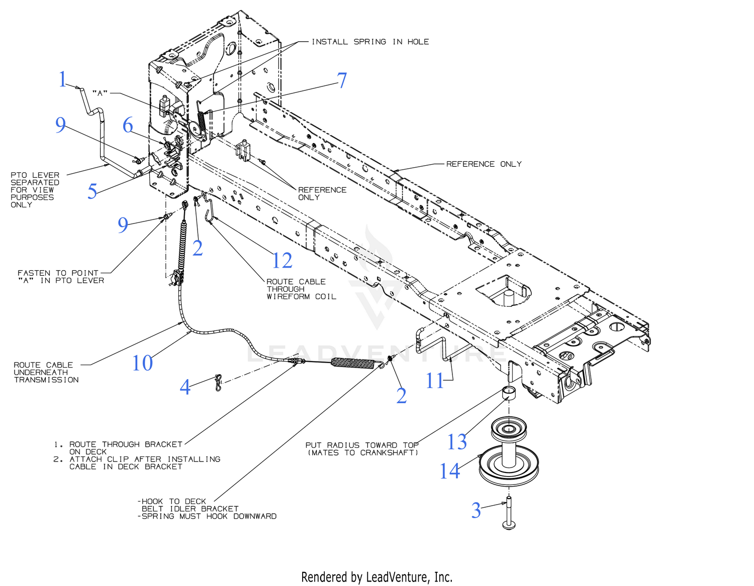 Cub Cadet XT1 LT46 KH 13APA1CT056 2019 Manual PTO