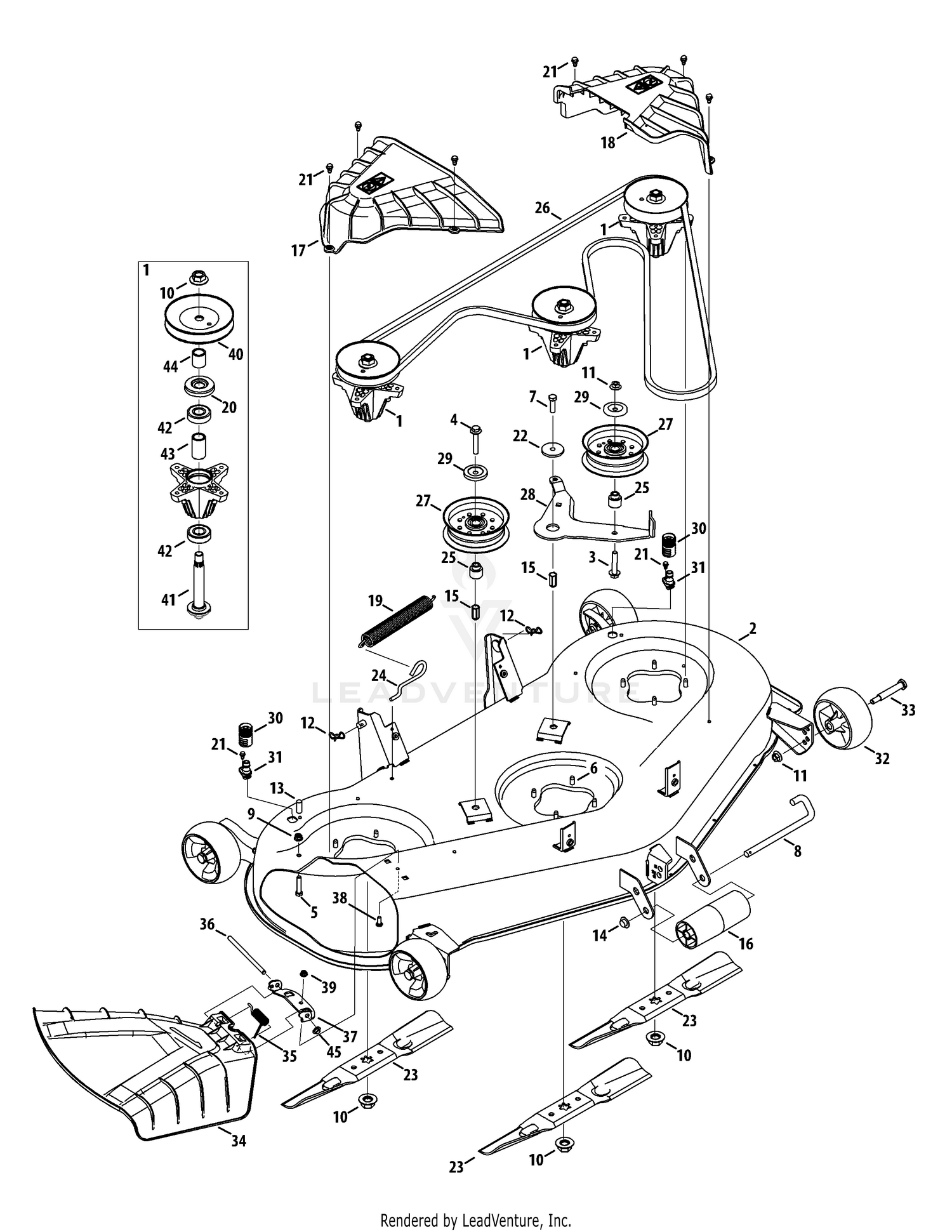 Mower Deck 50-Inch
