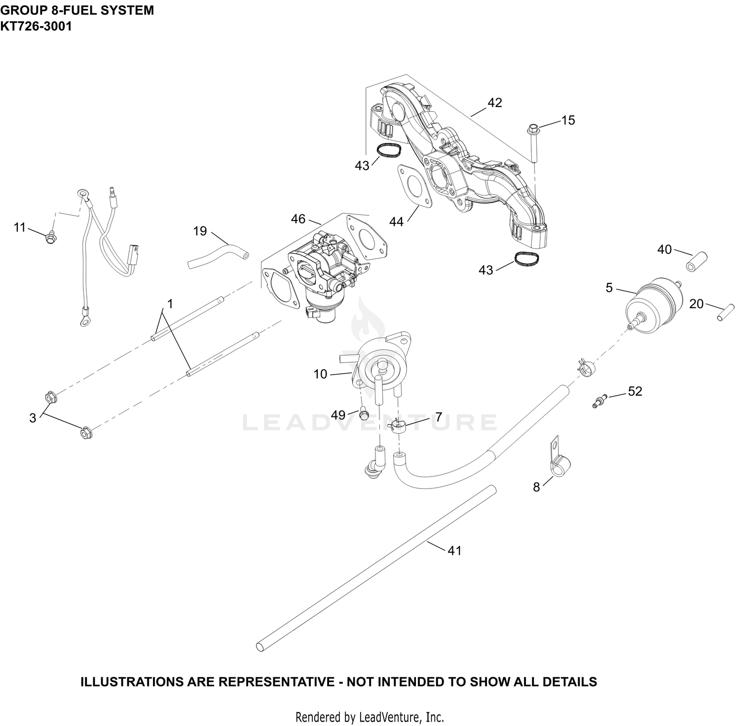 KT726-3001 Fuel System