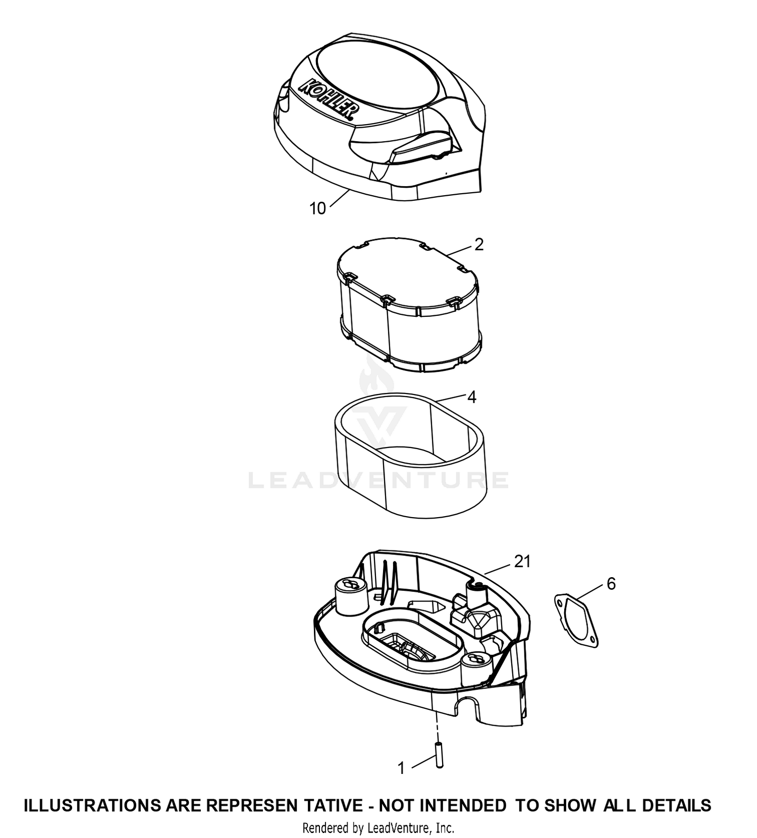 KT722-3012 Air Intake