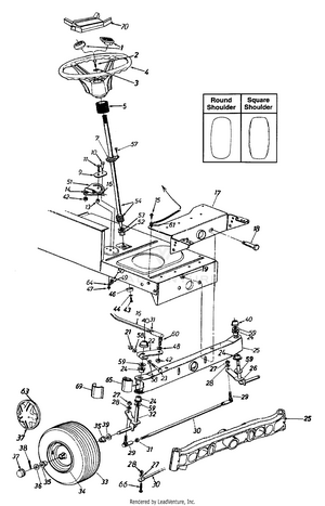 Yard machines riding online mower parts