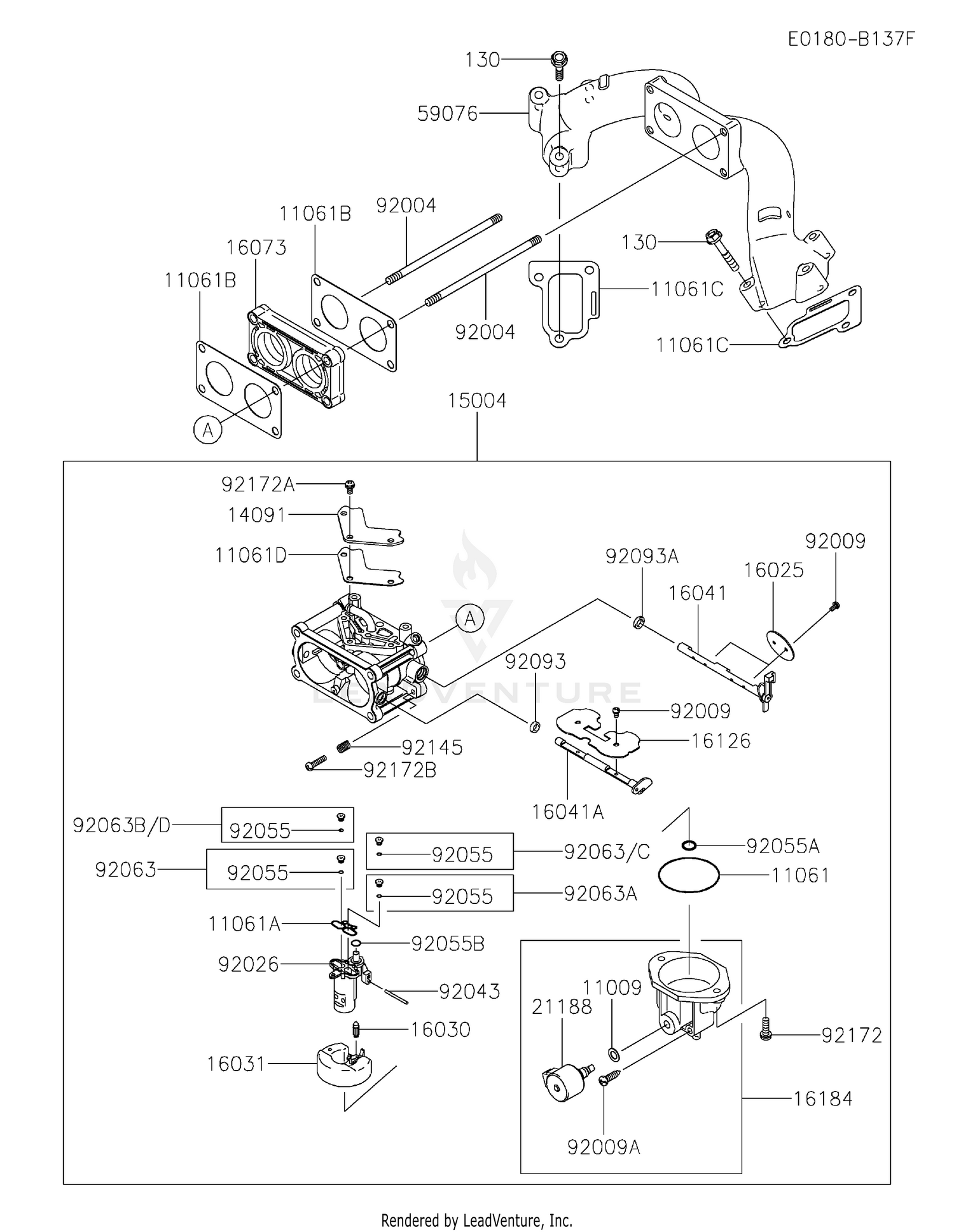 FX921V-DS13 CARBURETOR