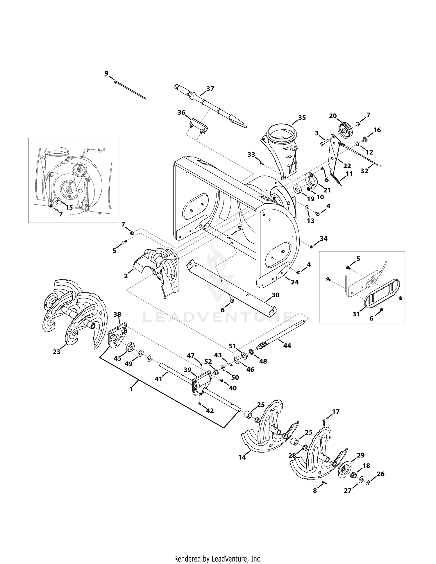 Auger & Housing