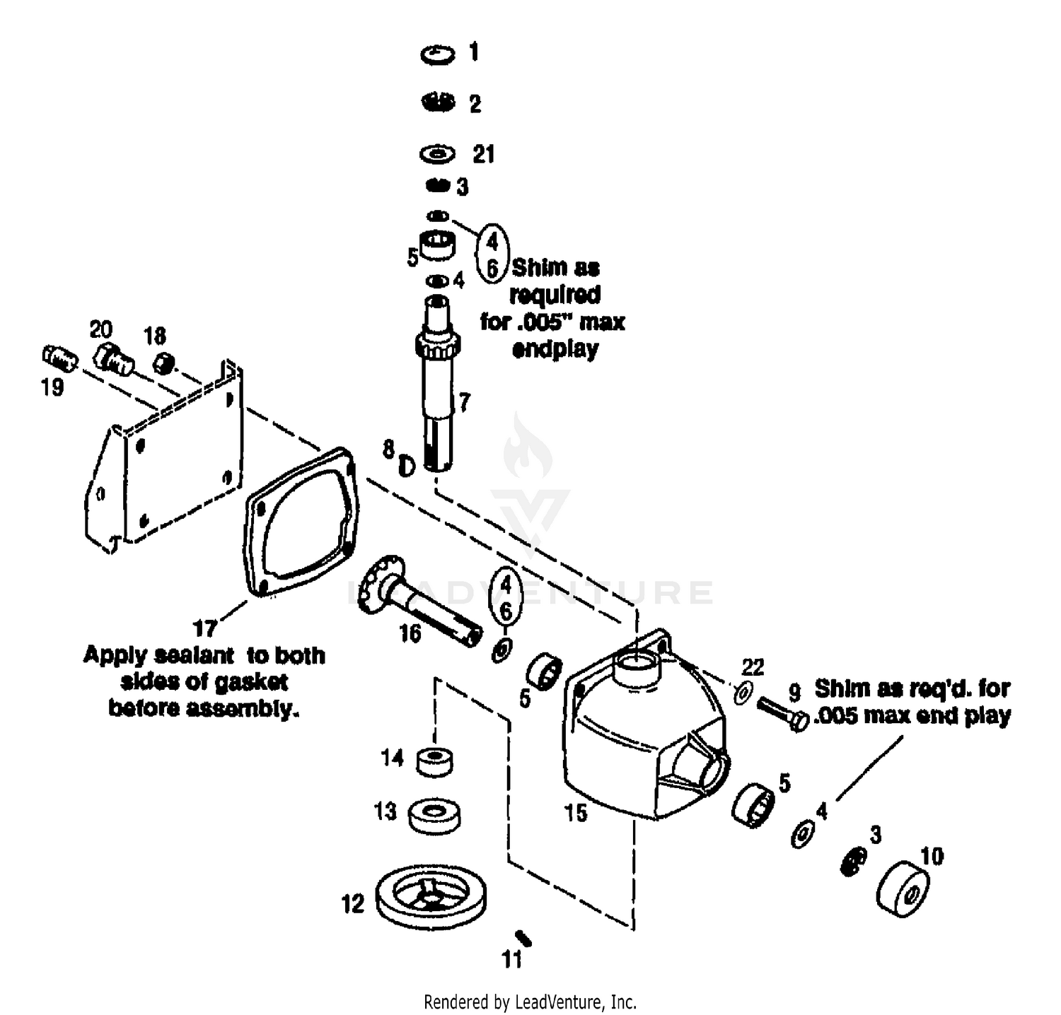 Assembly diagram