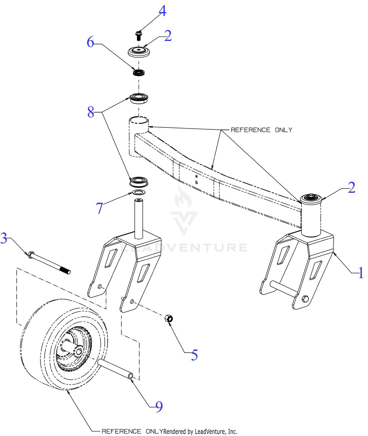 Front Caster