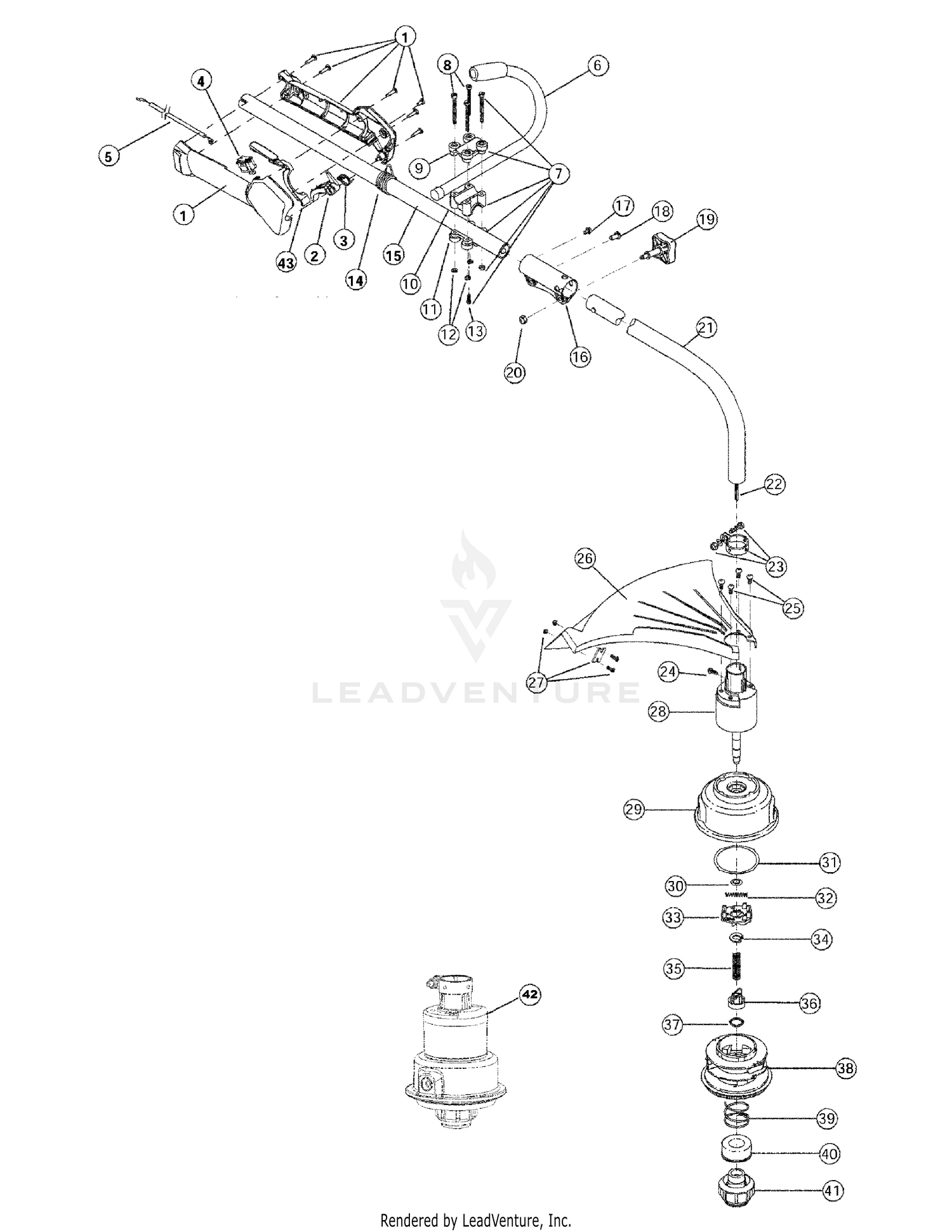 Boom And Trimmer Parts