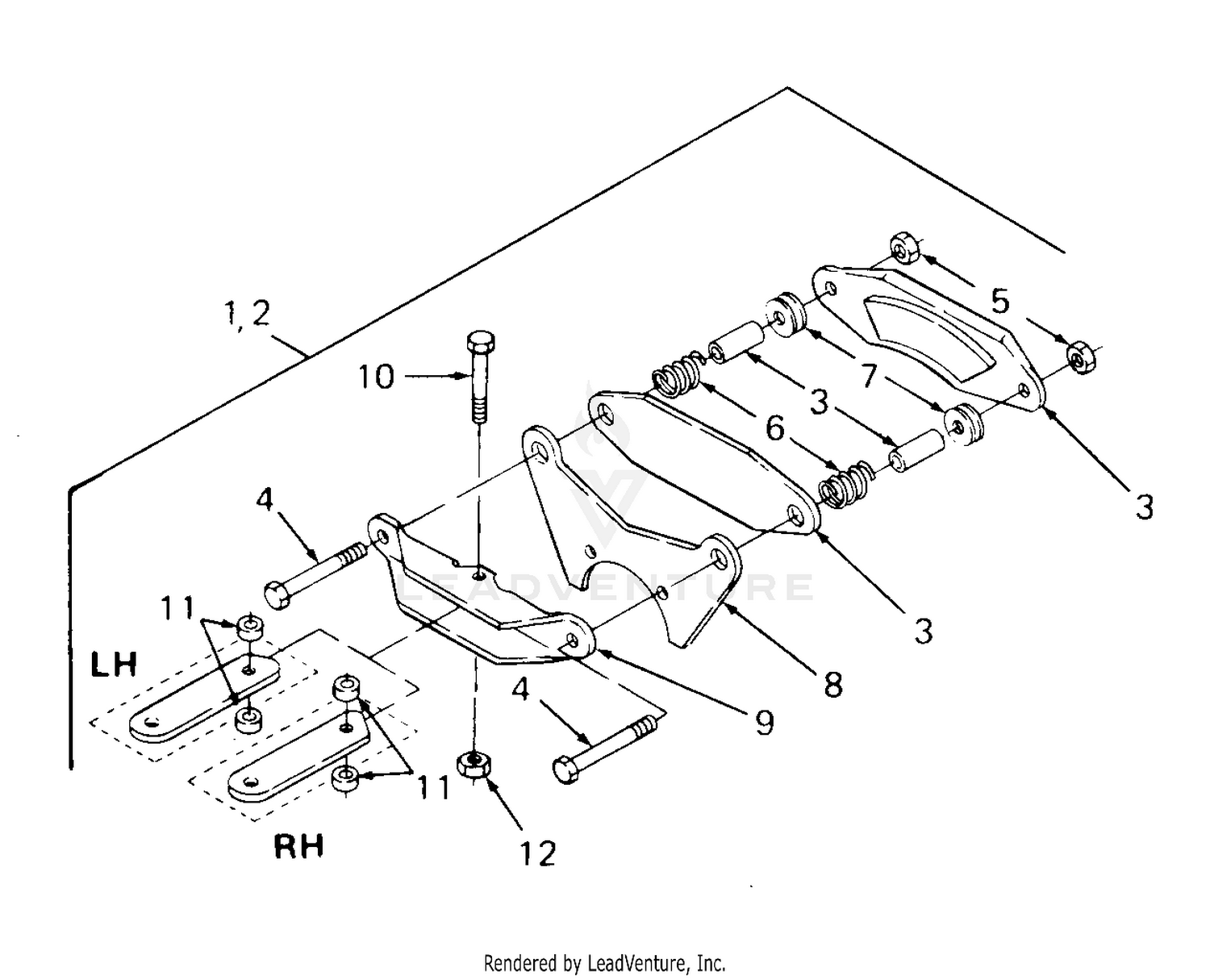 Caliper Brake Assembly