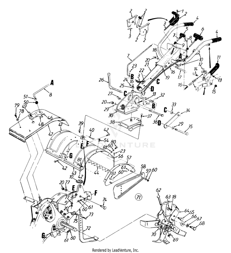 214-447-190 Roto Boss 550 (1994) - PartsWarehouse