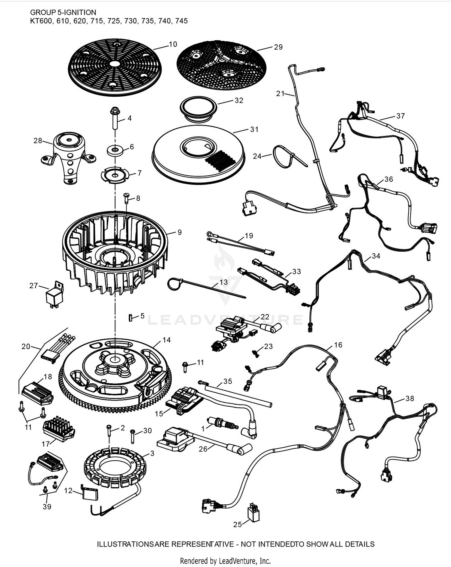 KT745-3100 Ignition & Charging