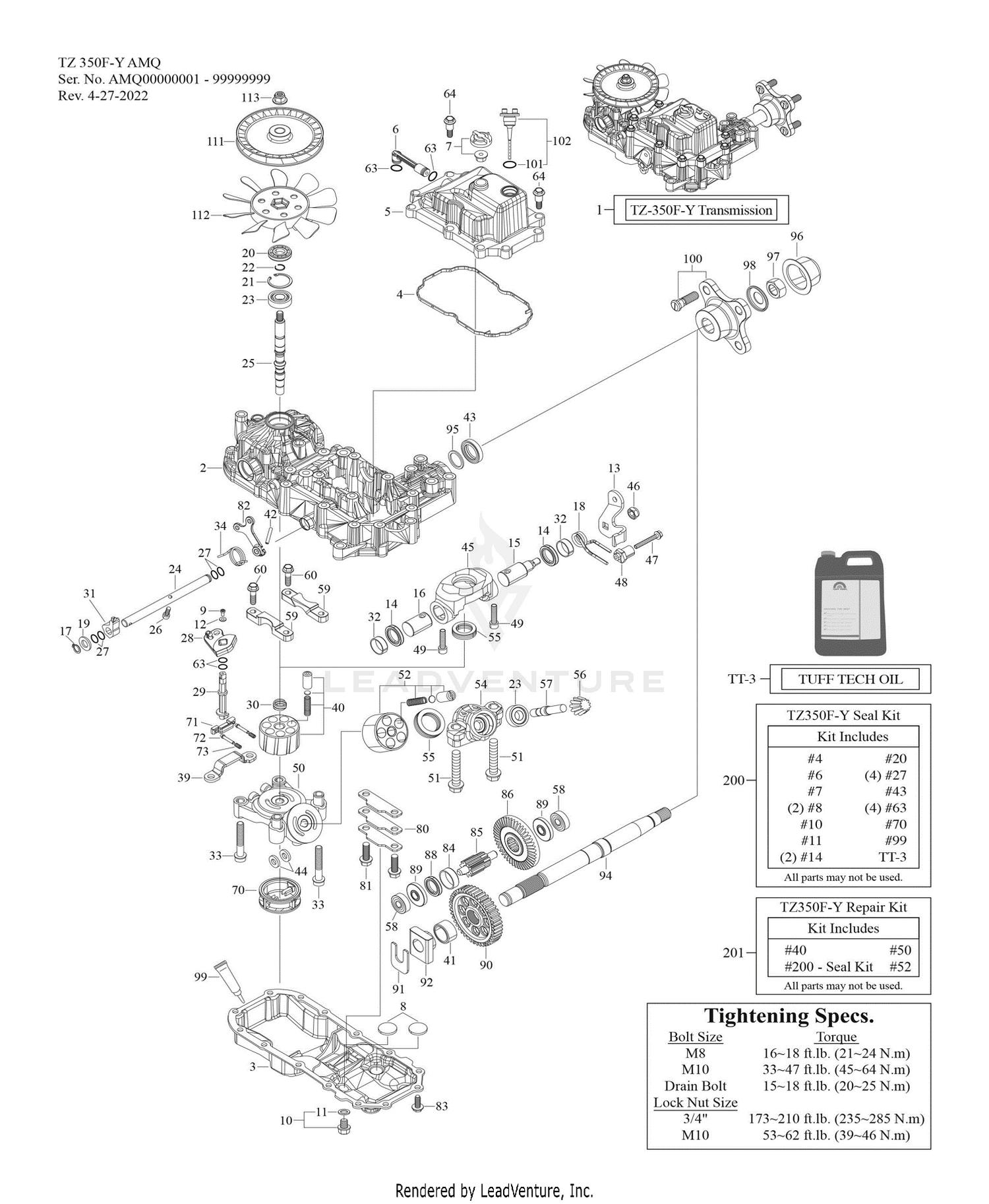 Assembly diagram