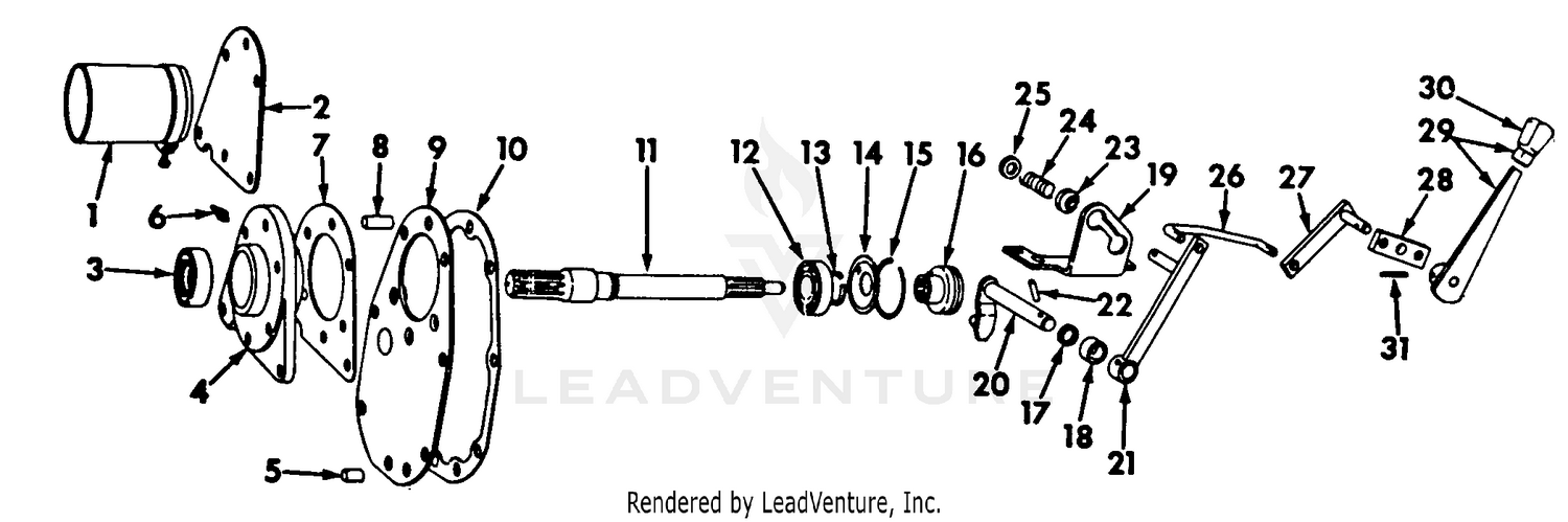 Transmission Driven Power Take-Off