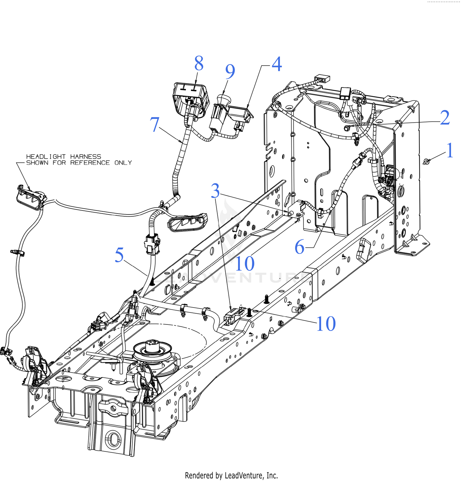 Cub Cadet XT1 LT50 KH FAB 13BQA1CZ010 2020 Electrical