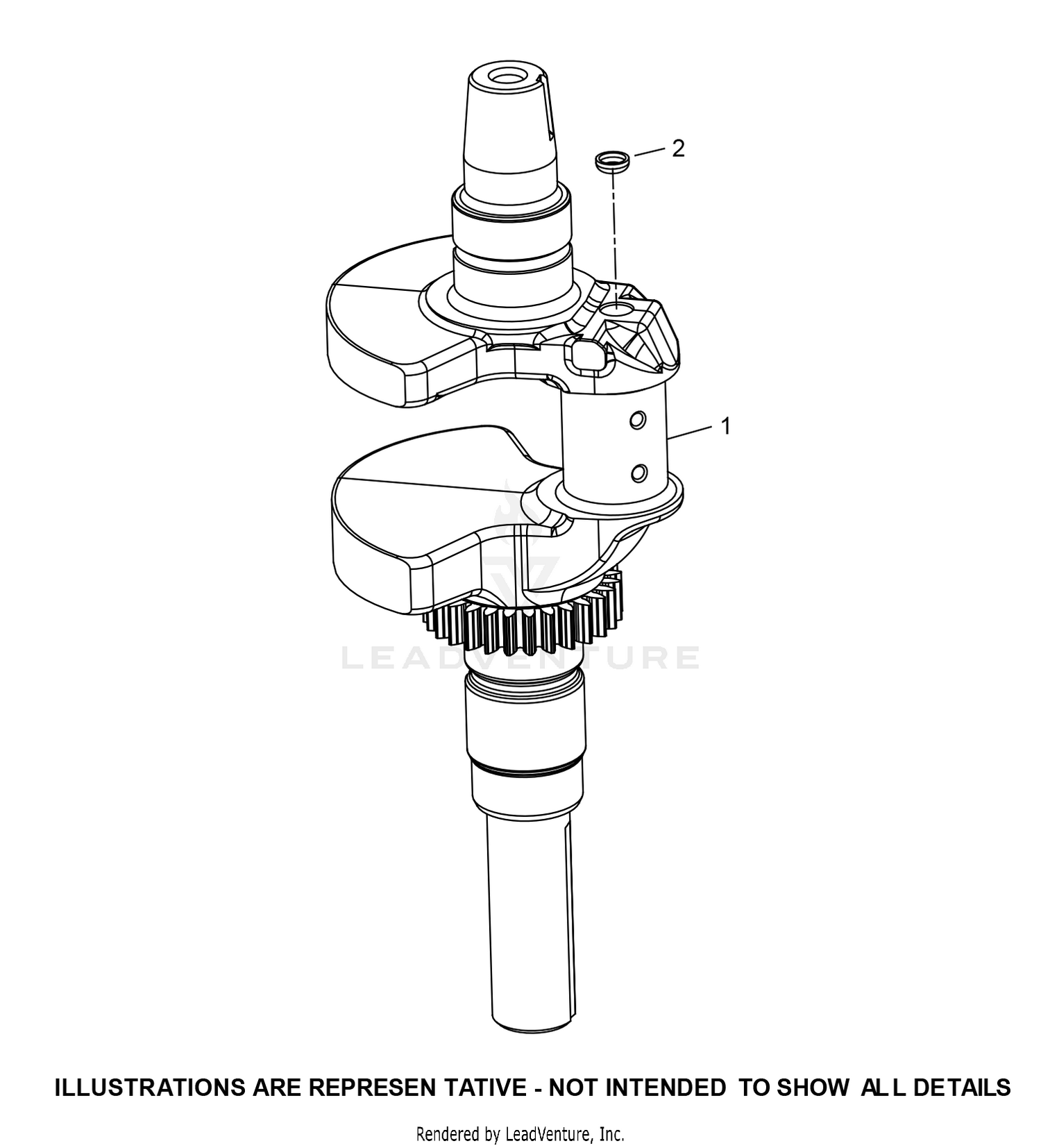 KT724-3004 CrankShaft