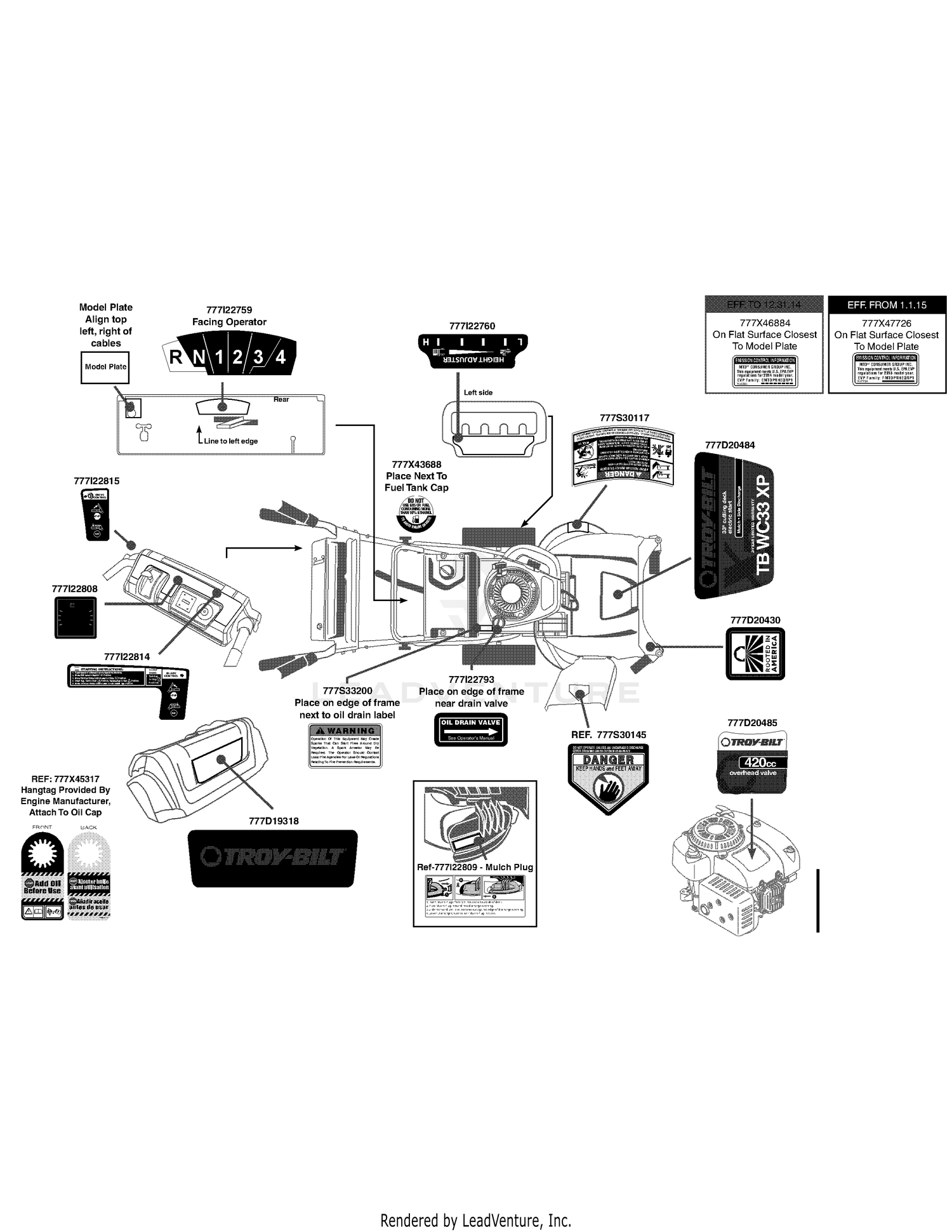 Assembly diagram