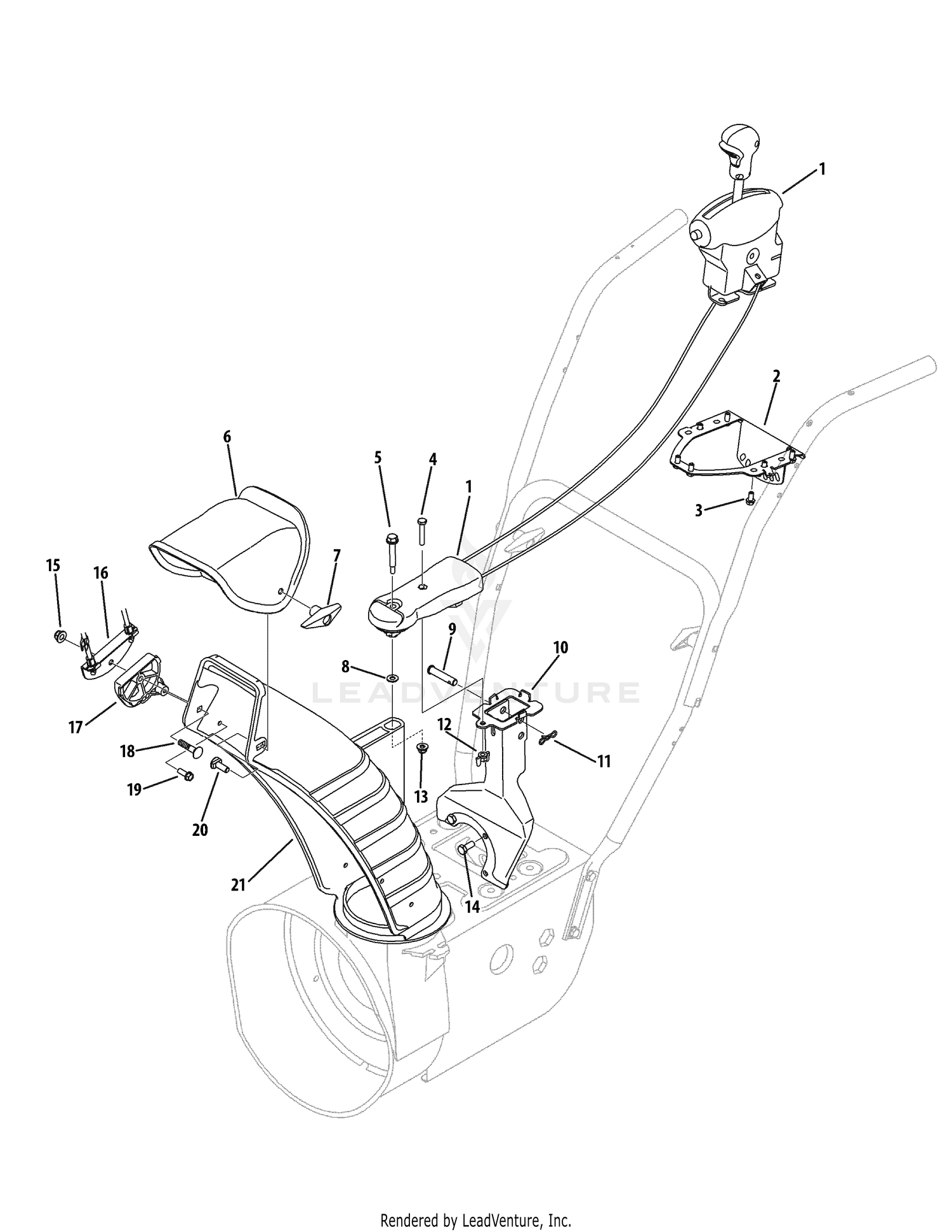 Chute 4-Way Extended