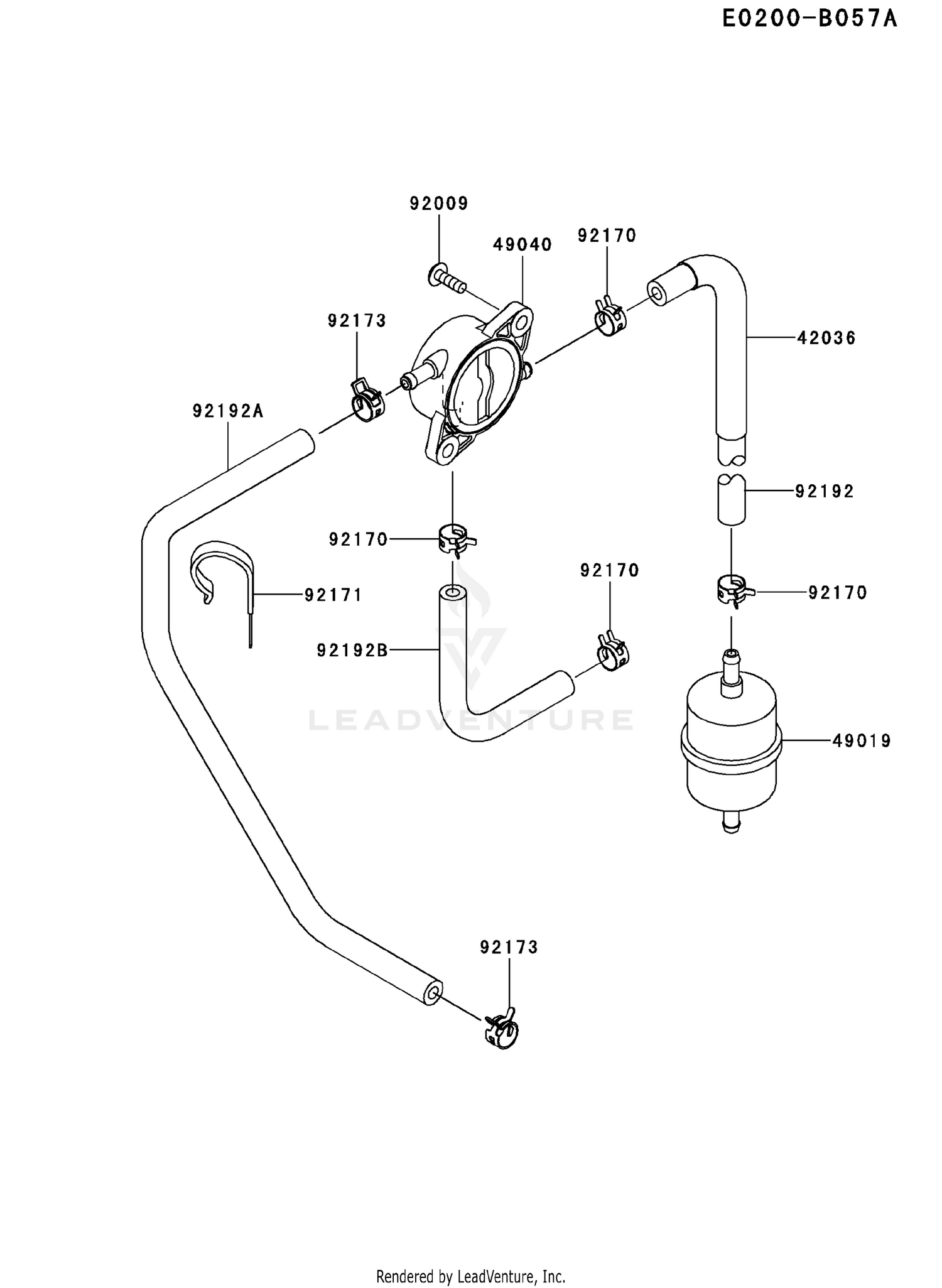 FX691V-AS32 FUEL TANK & VALVE
