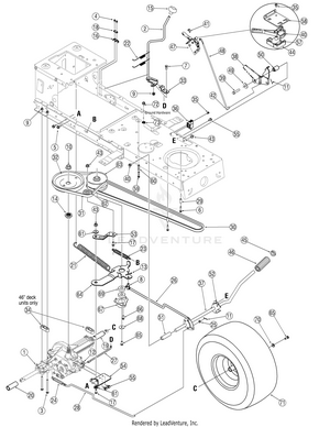 Bolens 13AM762F765 2007 Lawn Tractor Partswarehouse