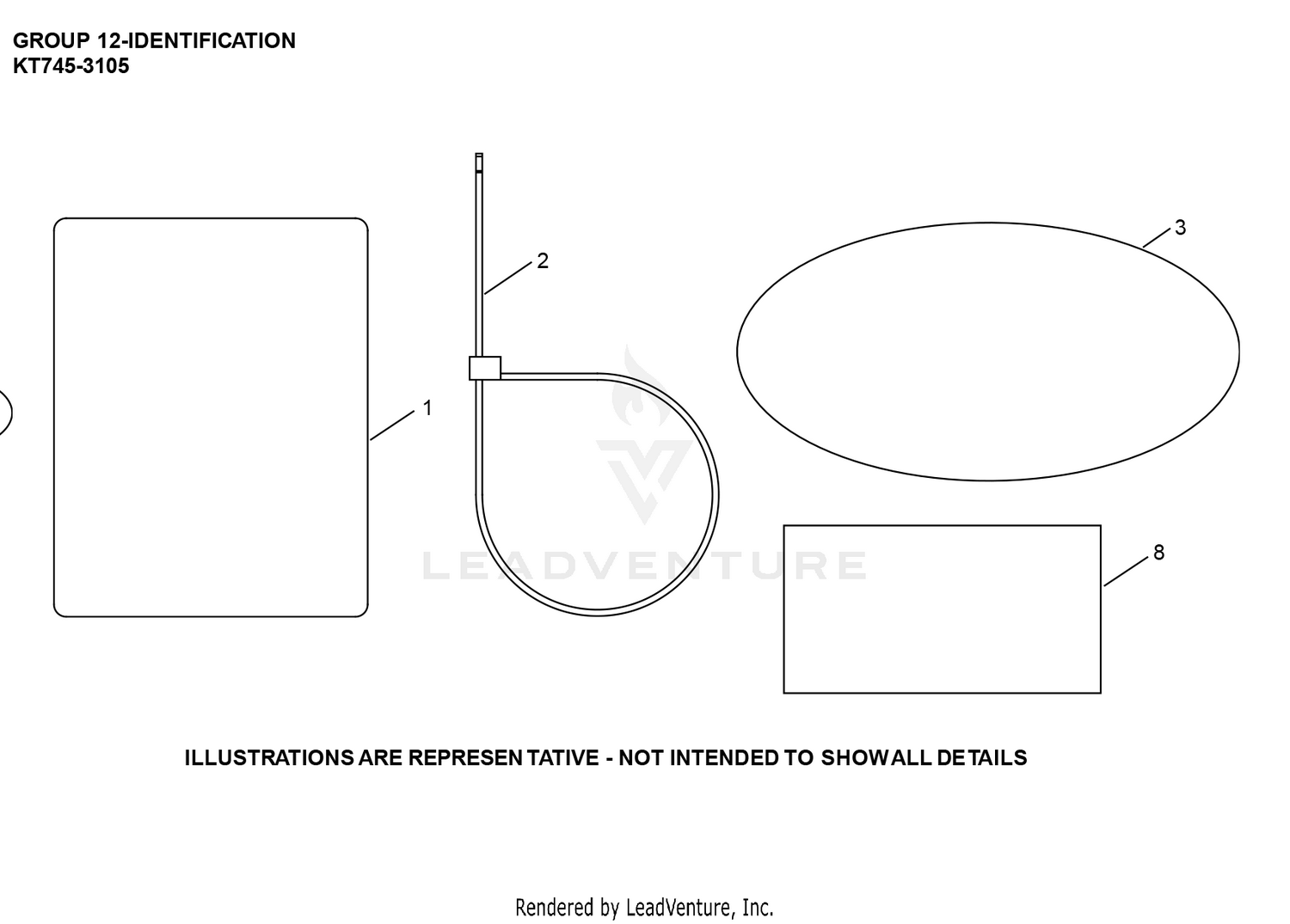 KT745-3105 Identification