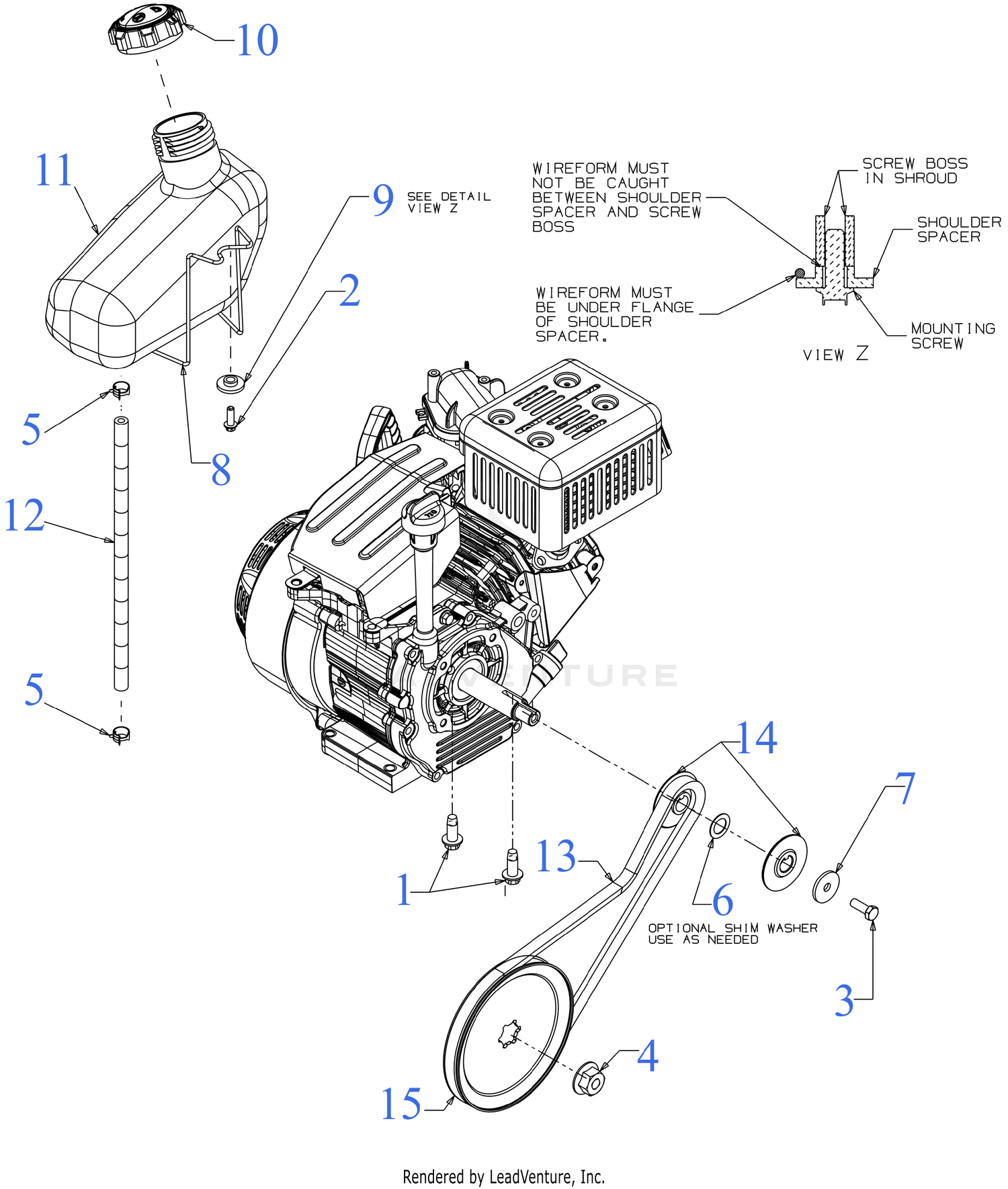 Assembly diagram