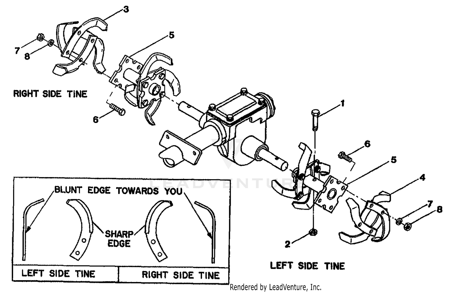 TINE ASSEMBLY