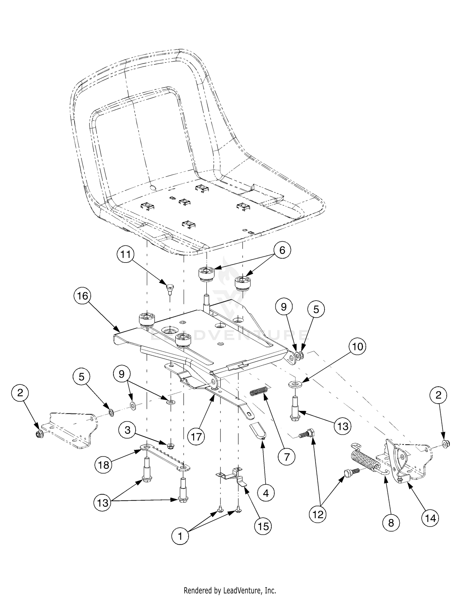 Seat Base Assembly