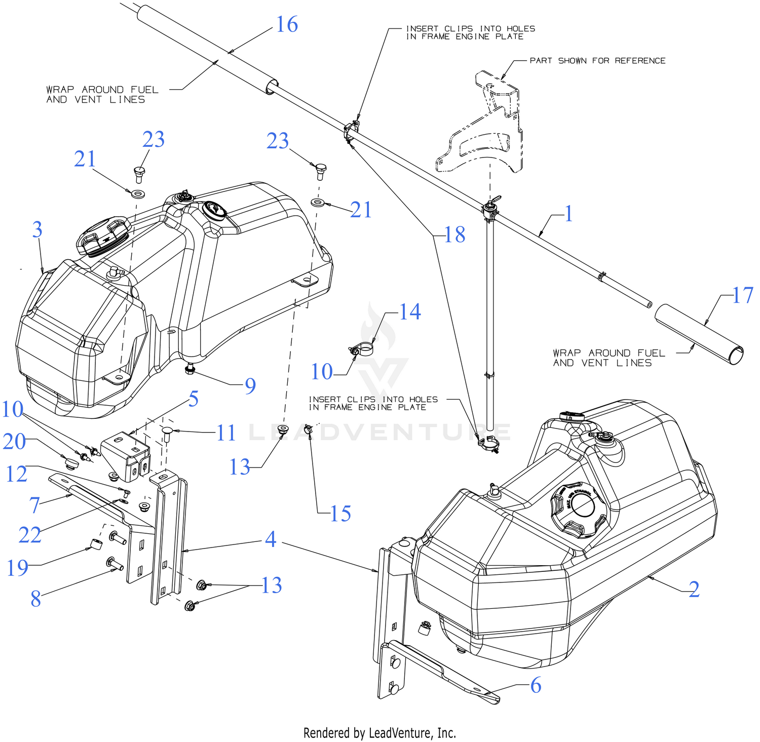 Fuel Tank Mounting