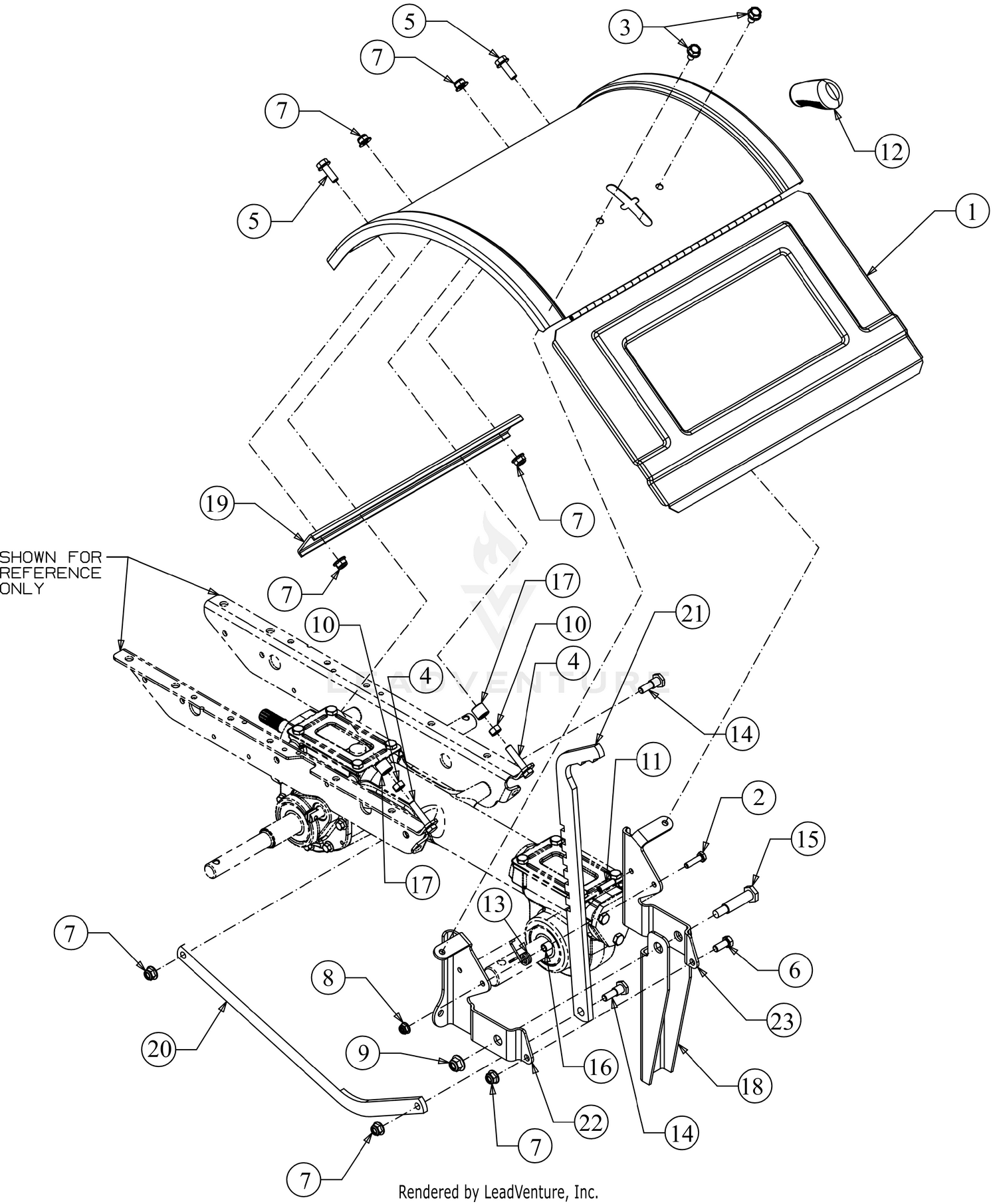 Tine Shield Assembly