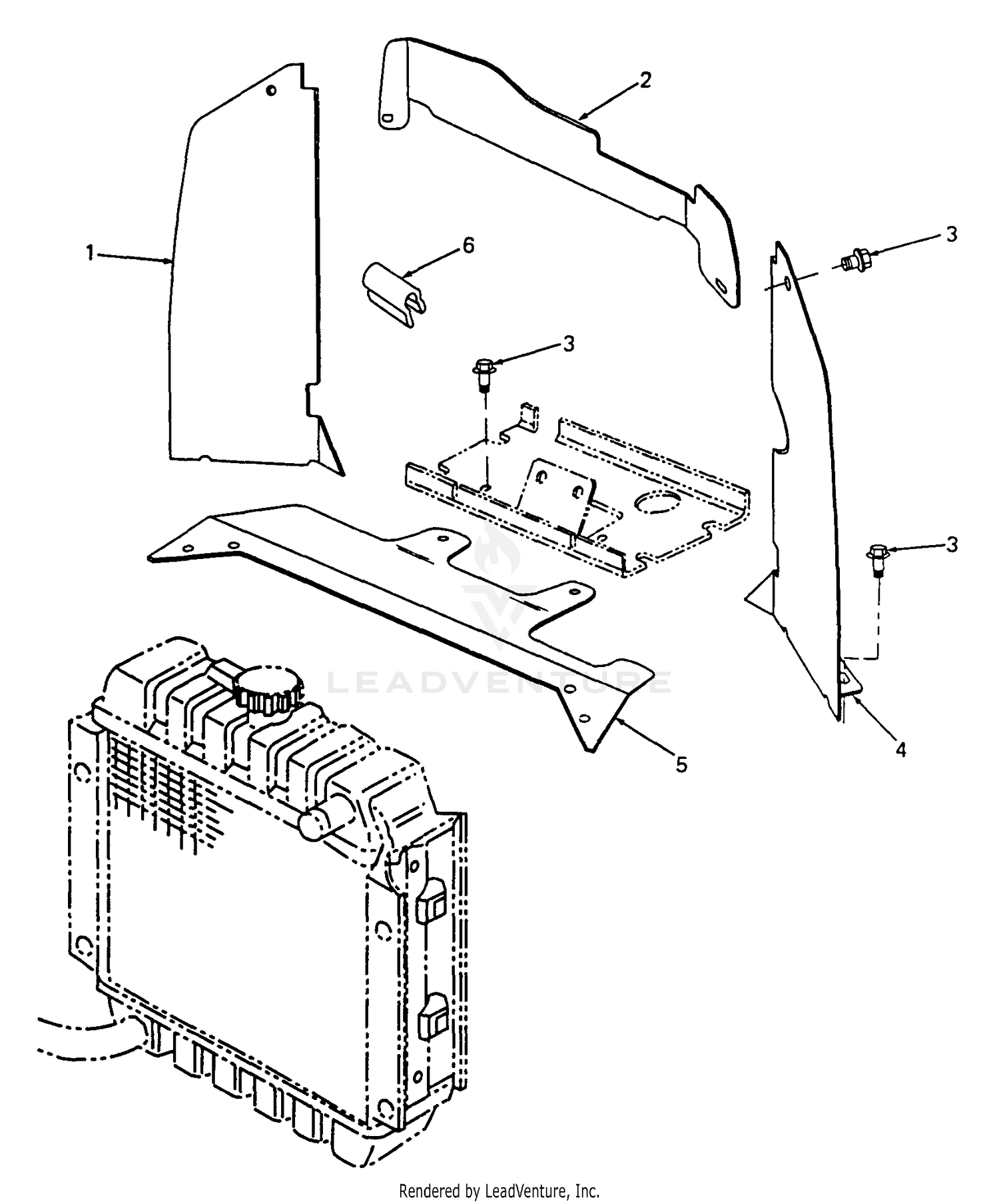 Radiator Baffle