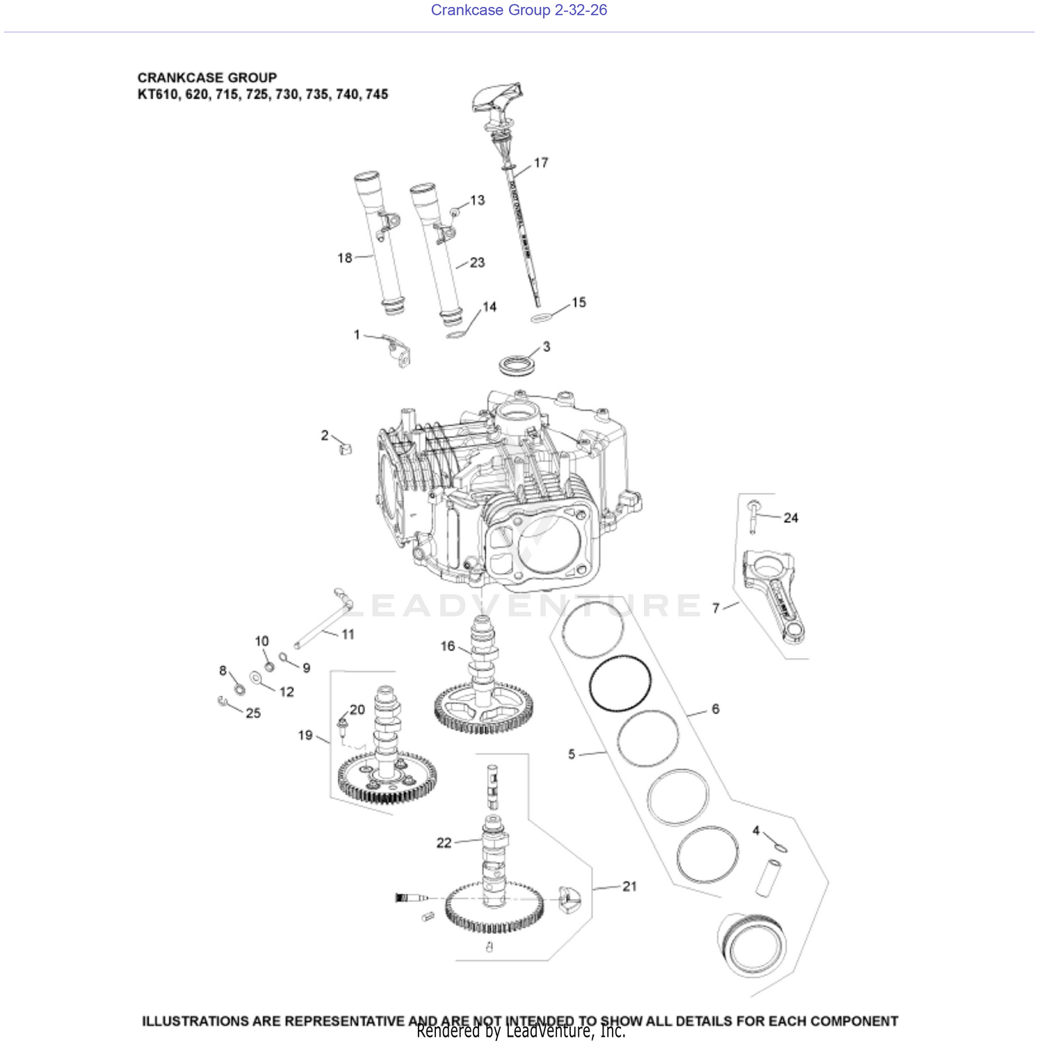 KT735-3082 Crankcase