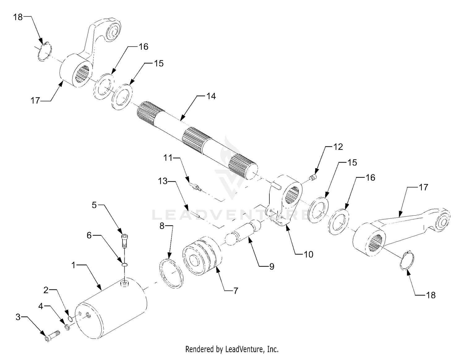 Hydraulic Lift Arms