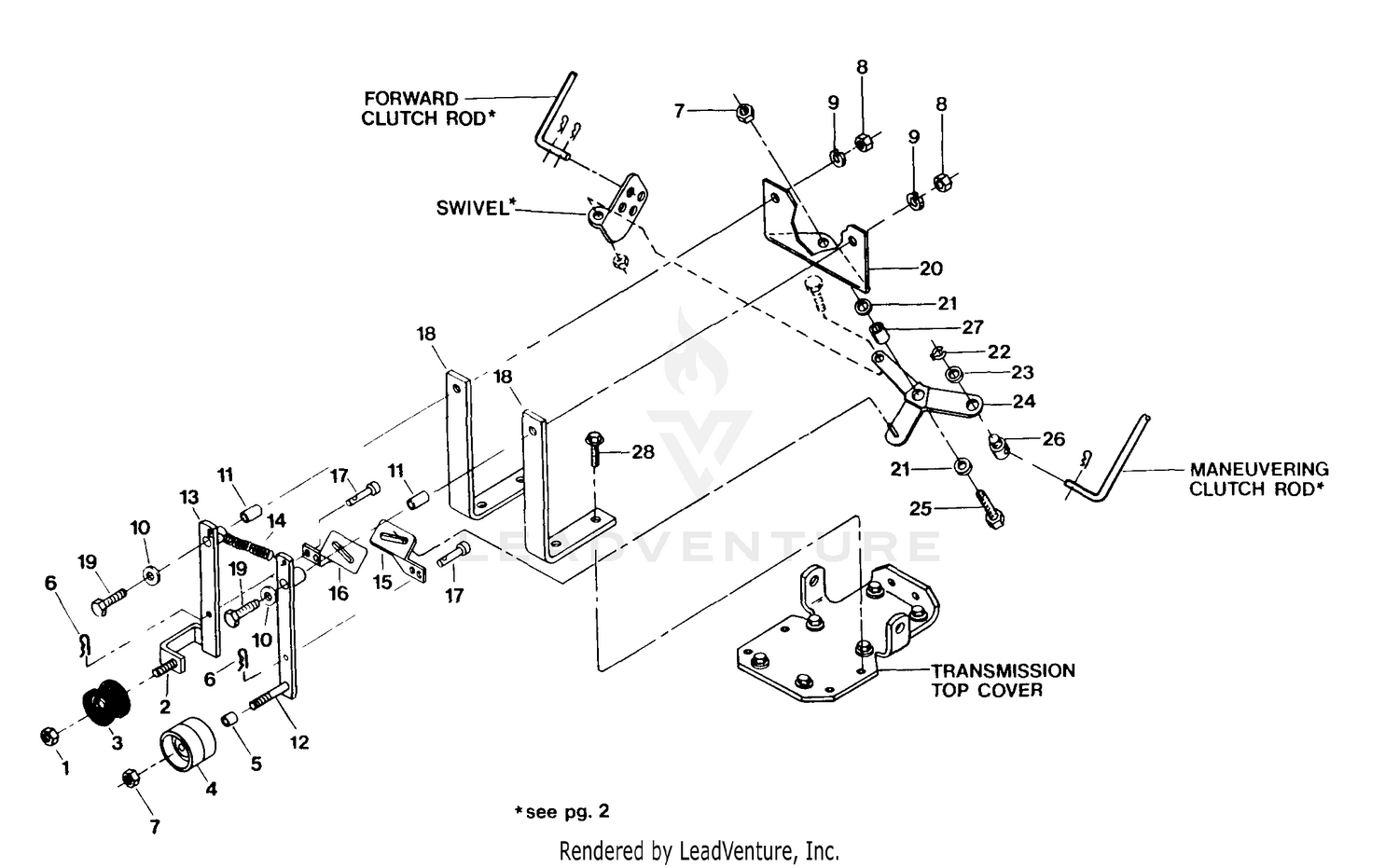 Forward/Reverse Idler Assembly