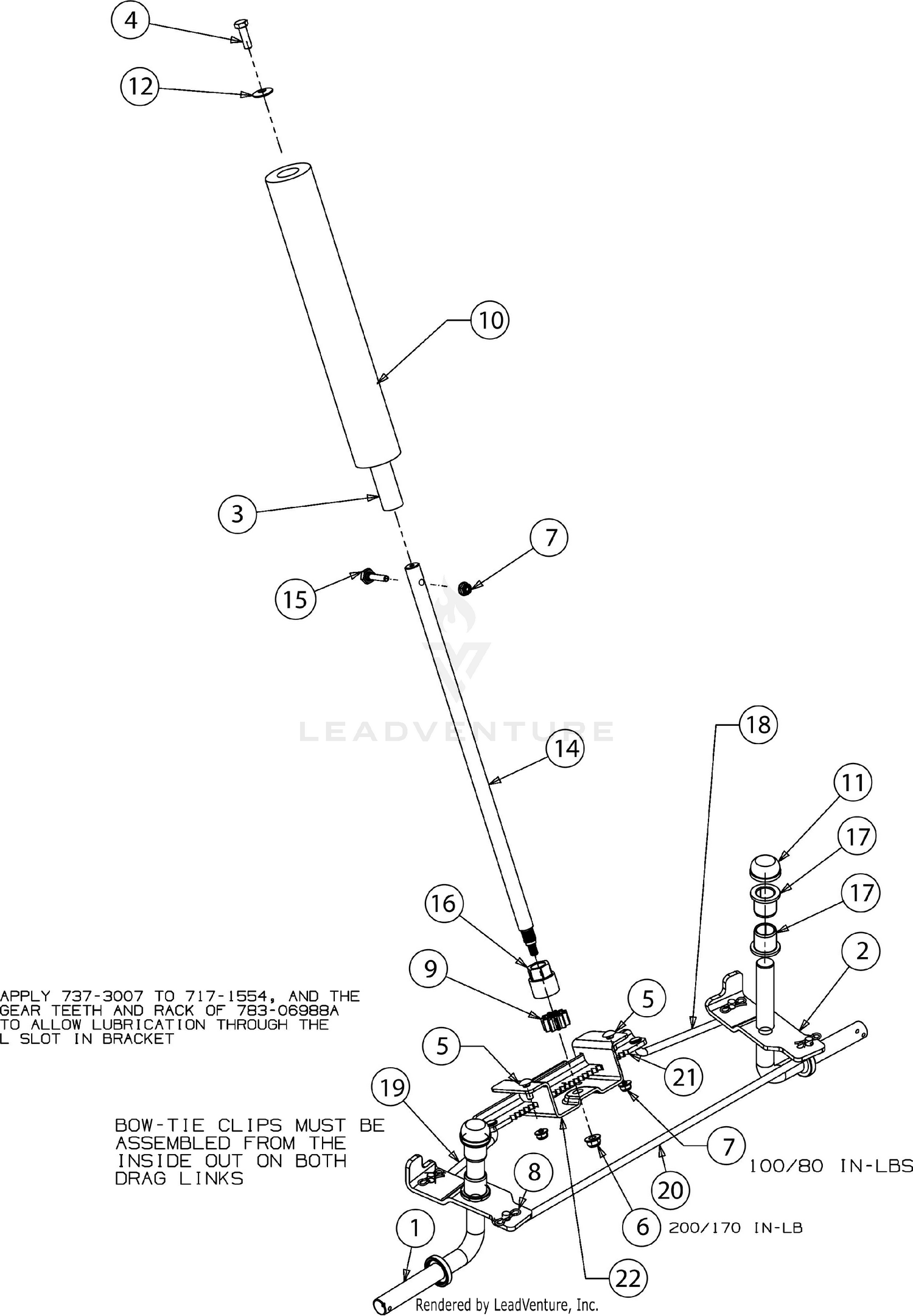 Troy Bilt TB30 13A726JD066 2018 Steering