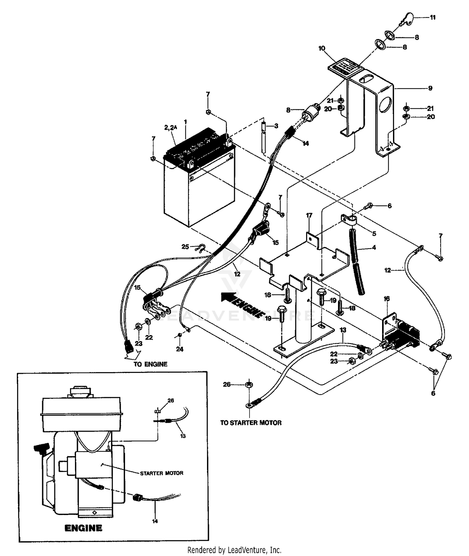ELECTRIC START ASSEMBLY