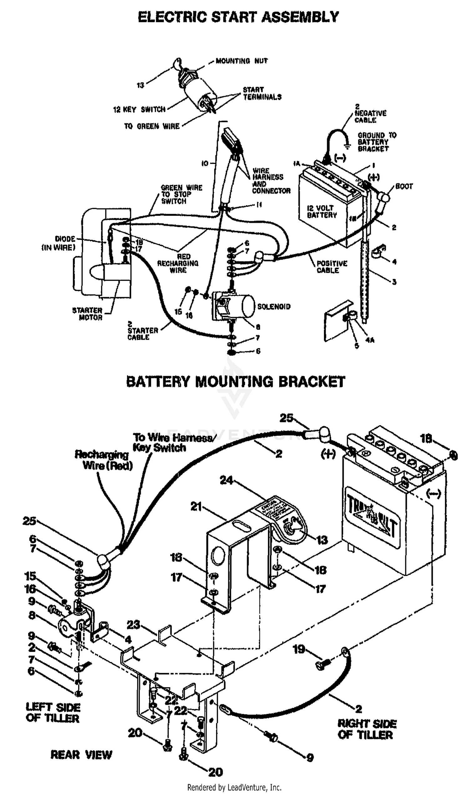ELECTRIC START ASSEMBLY