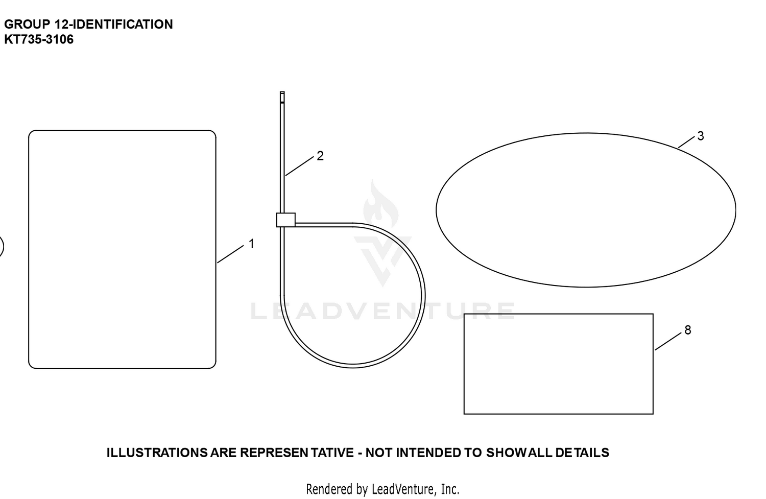 KT735-3106 Identification