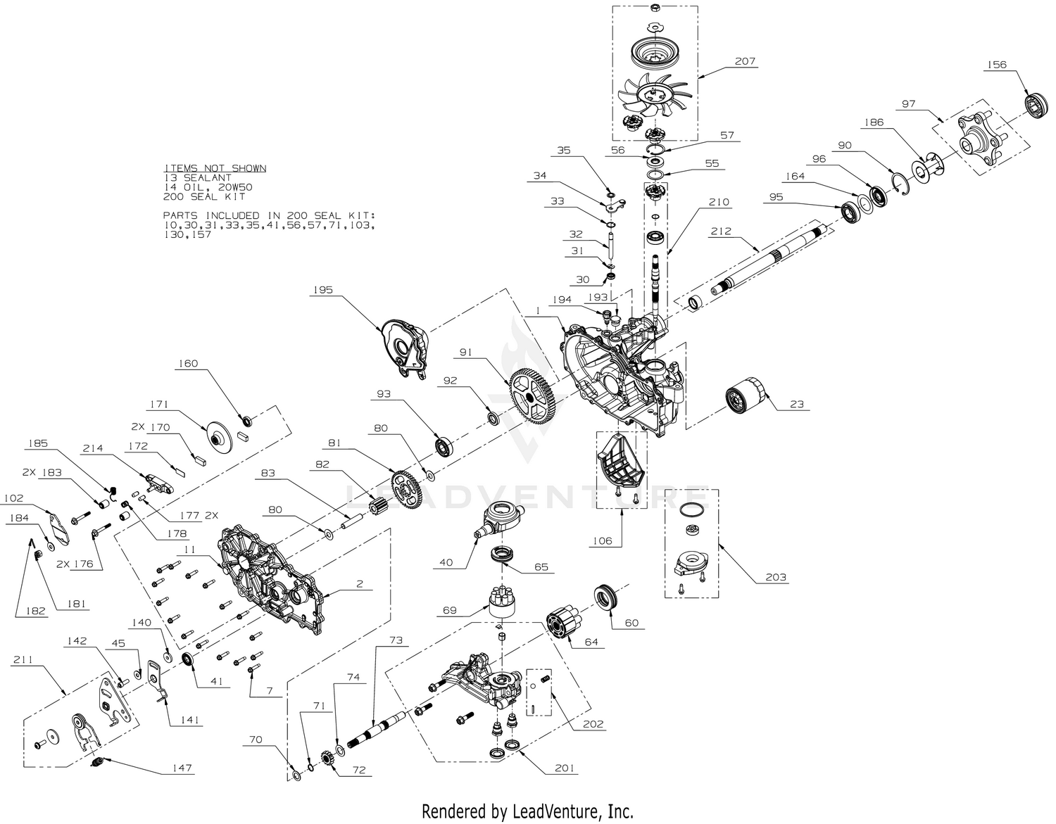 Transmission (LH)