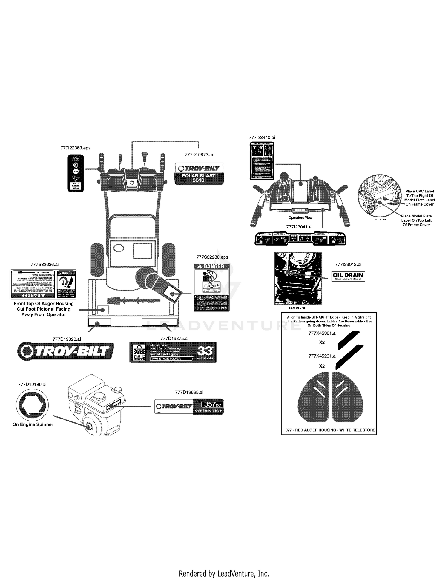 Label Map 31AH95P6766