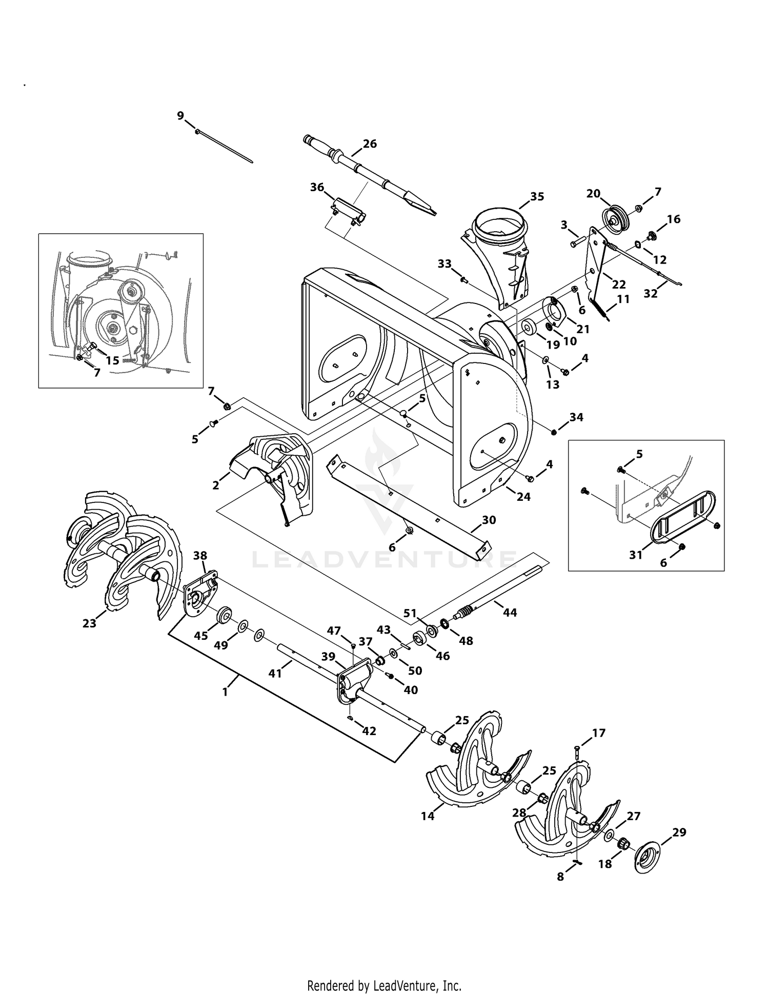 Auger & Housing
