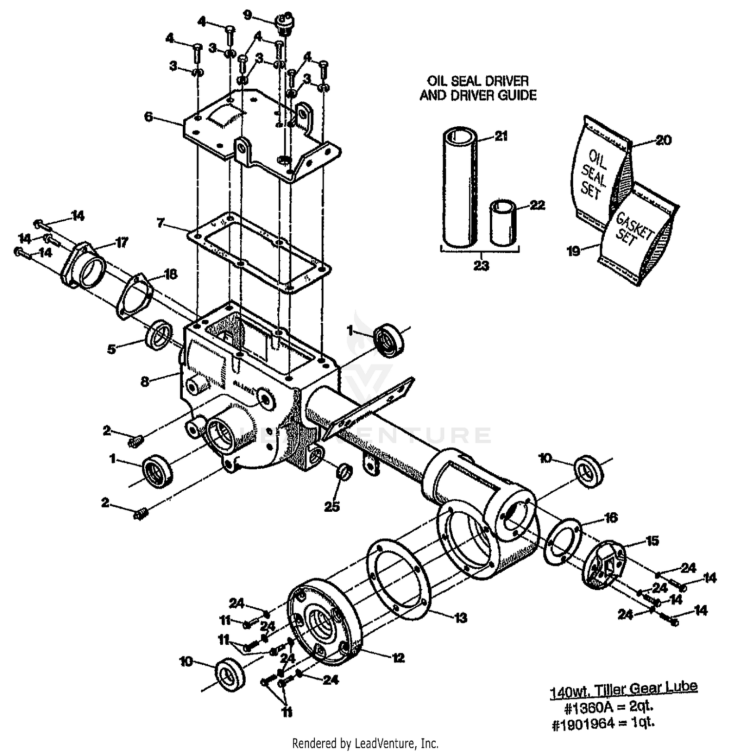 TRANSMISSION HSG. & SEALS/GASKETS