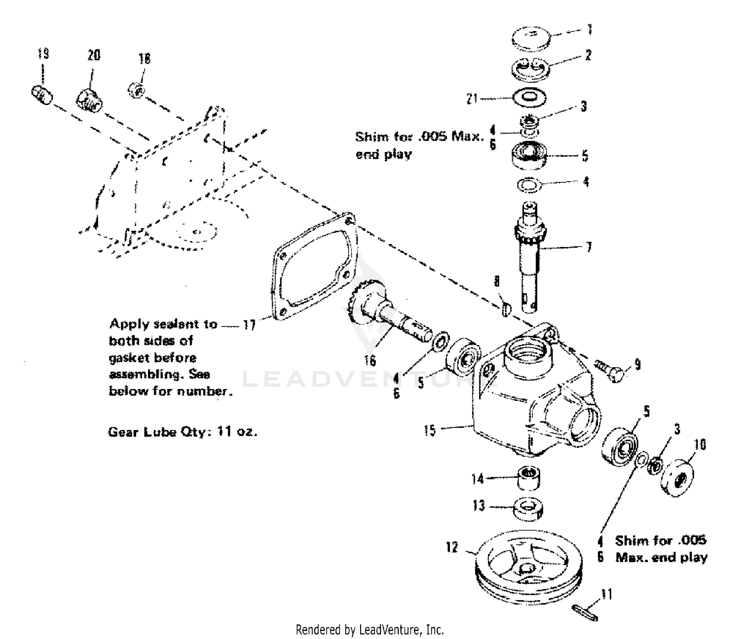 Gear Case Assembly