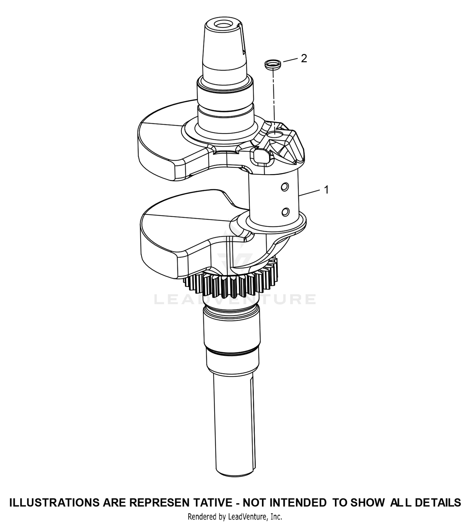 KT724-3002 CrankShaft