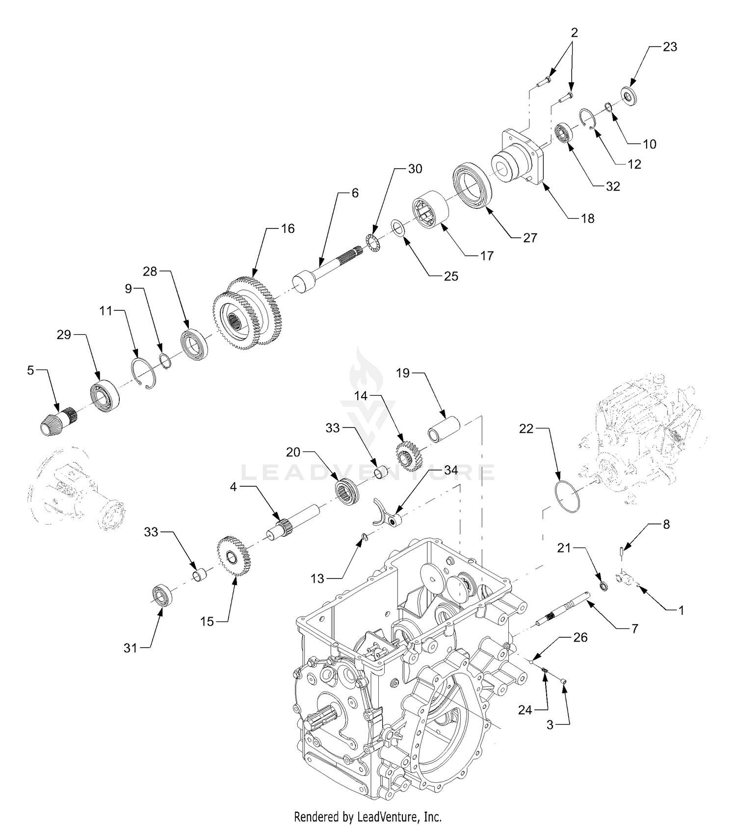 Traction Drive 4WD