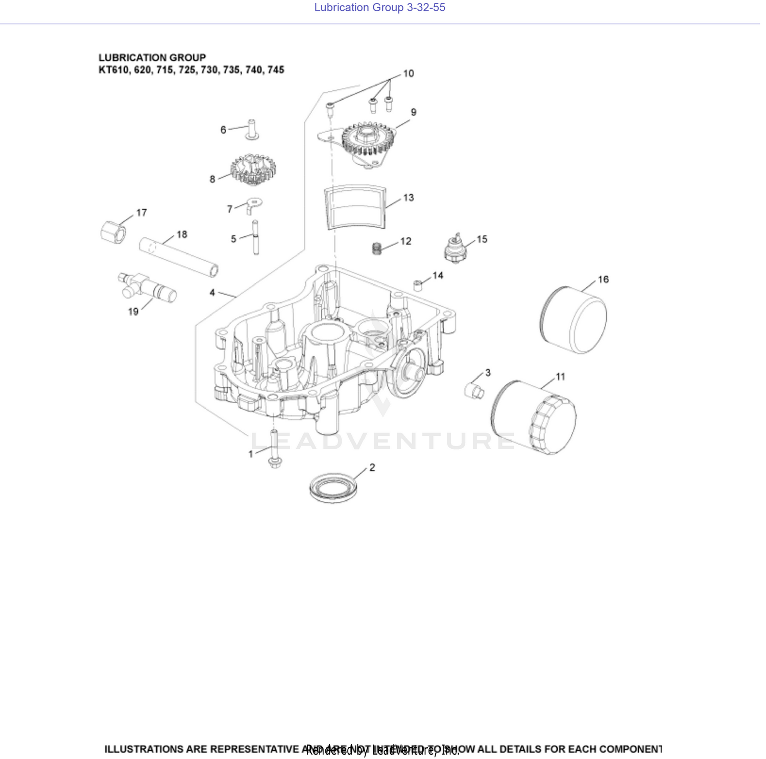 KT730-3044 Lubrication