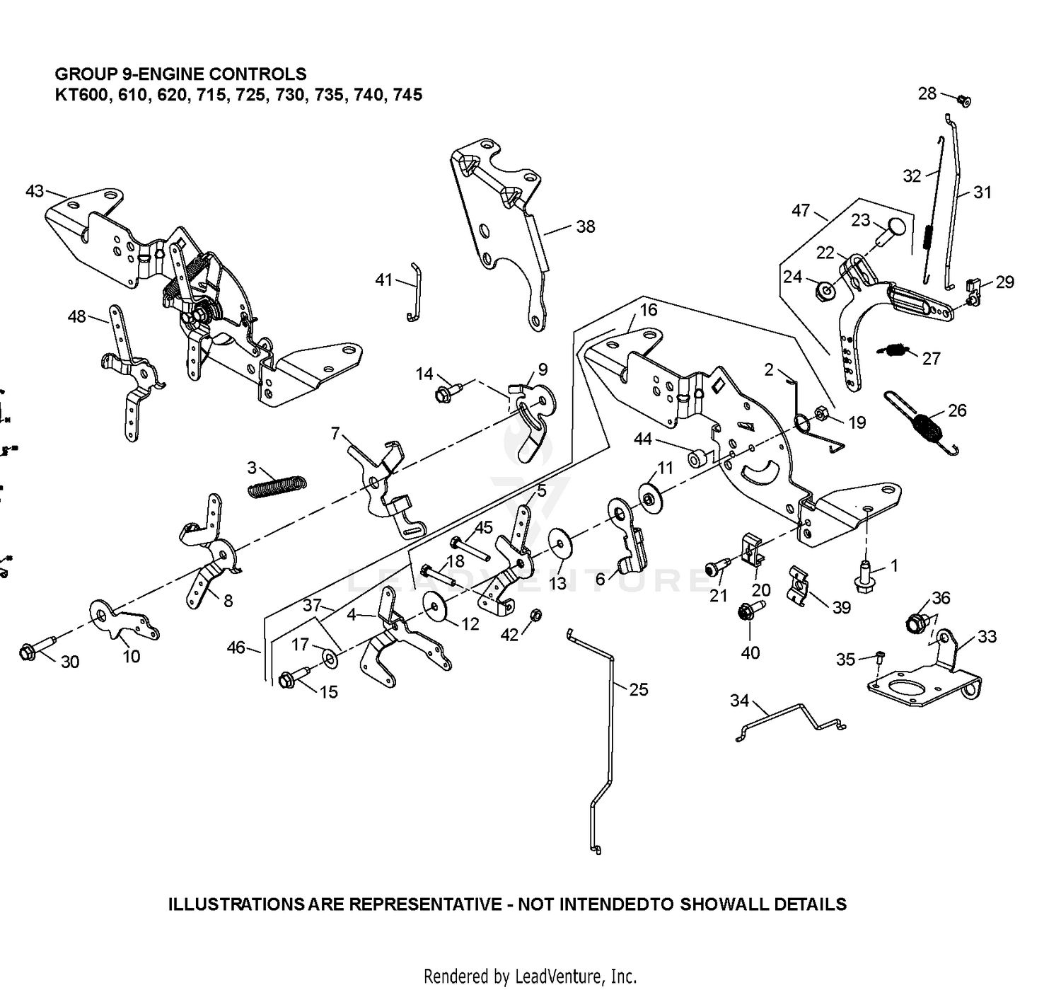 KT735-3092 Engine Controls