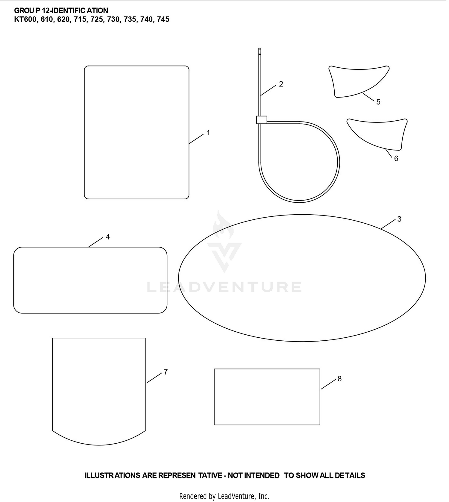 KT735-3103 Identification