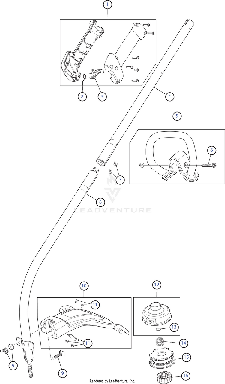 Hyper tough deals lawn mower parts