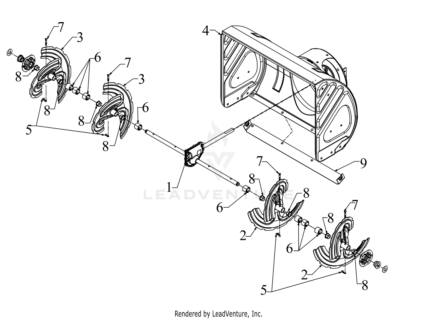 Auger Housing