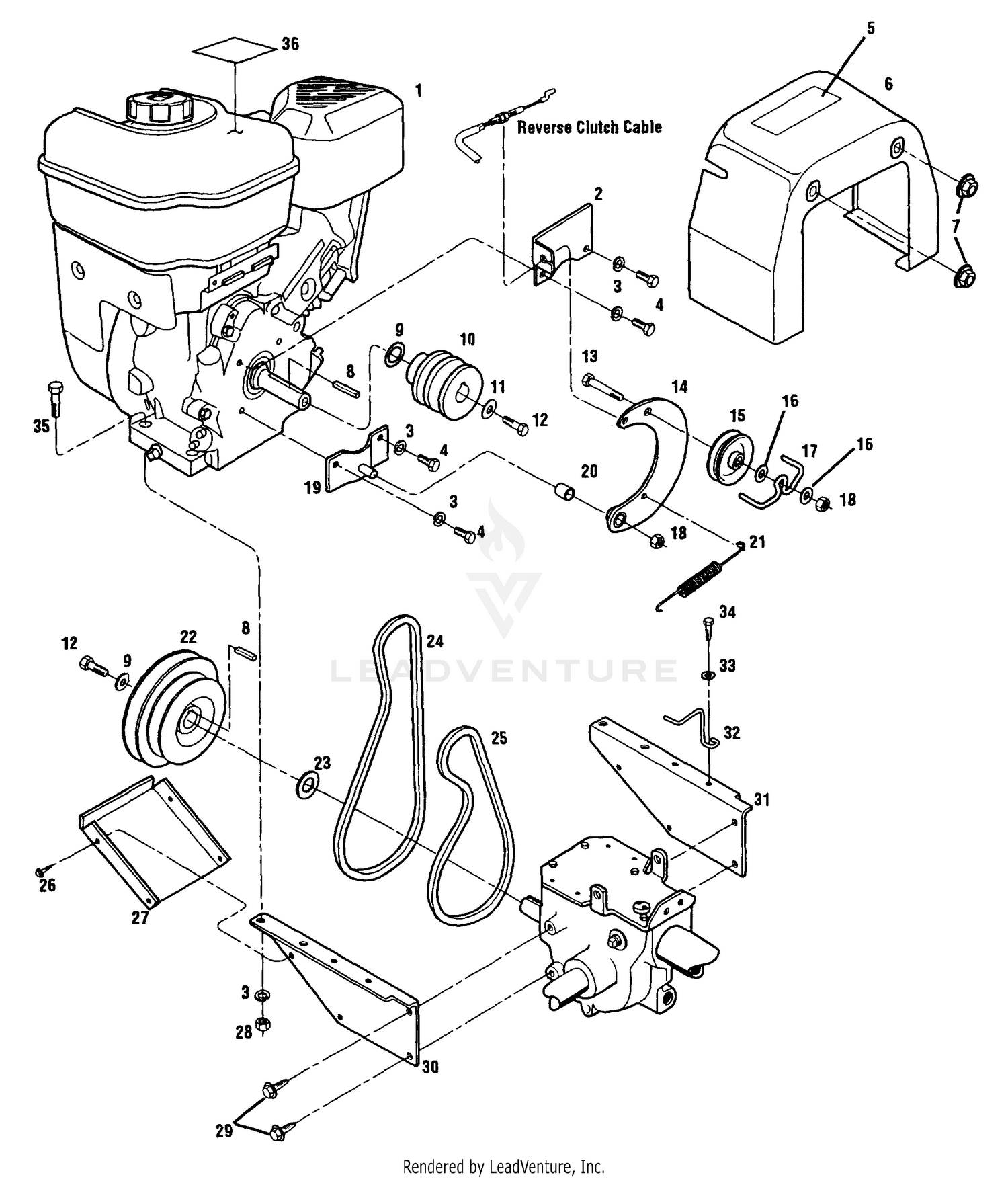 Troy bilt pony pulley hot sale