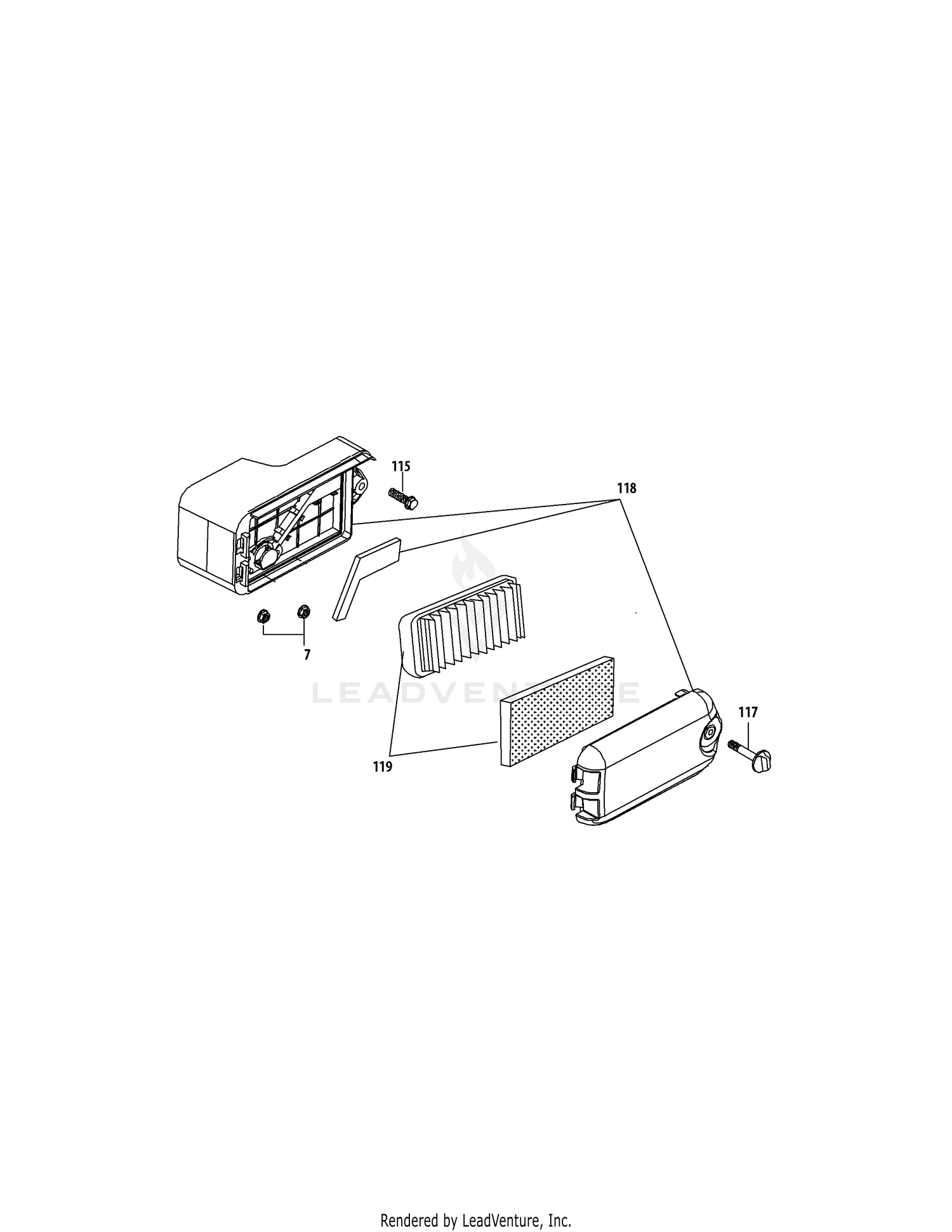 5P70ML Air Cleaner