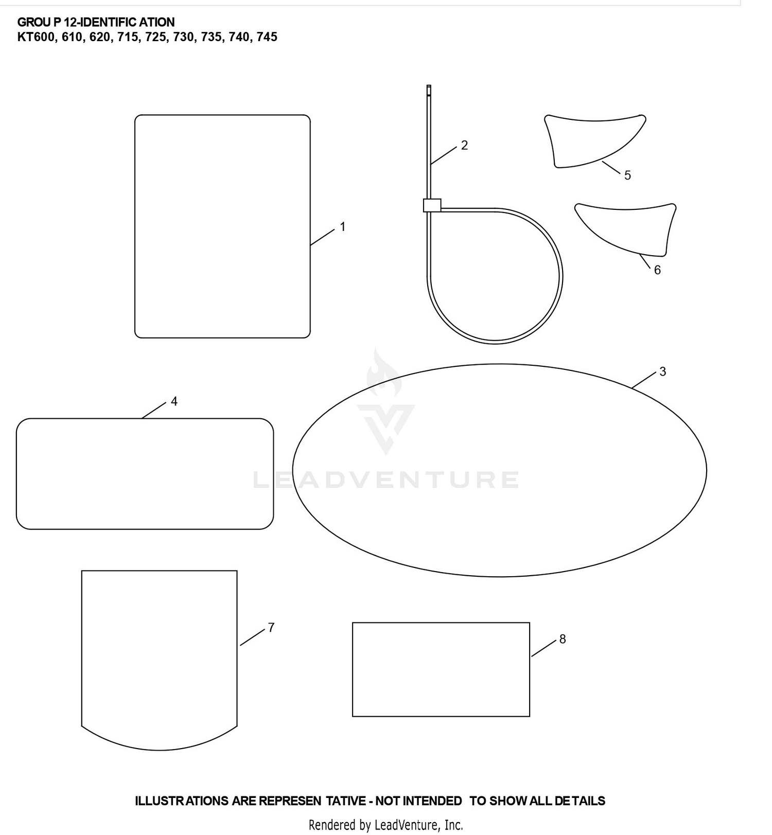 KT735-3102 Identification